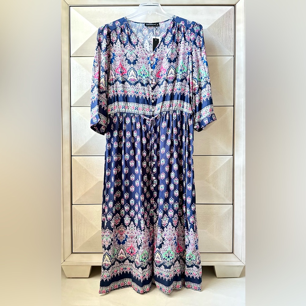 ZANZEA COLLECTION LONG WOMEN'S DRESS- SIZE XXL